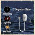 Galaxy Star Projector Night Light 2 in 1 Mini Starry Sky Ambient Lamp for Kids Bedroom Party Atmosphere Decor LED Night Lamp