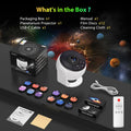 1PC Planetarium Projector for Bedroom Pro Version Galaxy Star Projector with Remote Control Bluetooth Function for Kids Adults